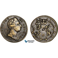 AJ352, Great Britain & Ireland, George III, Monetary Weight for 1 Guinea, Cf. W1899D (8.13g) VF-EF