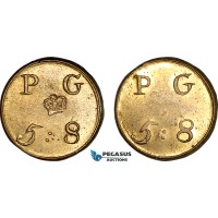 AJ354, Great Britain & Ireland, Monetary Weight for 1 Guinea, Cf. W2044 (8.29g) UNC