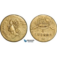 AJ359, Great Britain & Ireland, George II, Monetary Weight for 1 Guinea, Cf. W1415 (8.29g), VF+