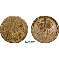 AJ375, England, James I, Monetary Weight for 1 Angel, 11 Shillings (4.60) EF-, Rare!