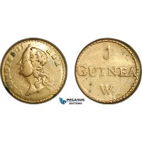 AJ640, Great Britain & Ireland, George II, Monetary Weight for 1 Guinea, Cf. W1418 (8.30g), VF