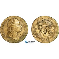 AJ644, Great Britain & Ireland, George III, Monetary Weight for 1 Guinea, Cf. W1899E (8.22g), VF-EF
