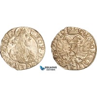 AJ733, Austria, Bohemia, Leopold I, 3 Kreuzer 1670, Kuttenberg Mint, Silver, AU