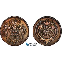 AL289, Transylvania, Maria Theresia, 1 Greschl 1764, Karlsburg (Alba Iulia) Mint, Cleaned, AU, Rare! 
