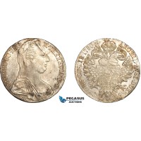 AL726, Austria, Maria Theresia, Taler 1780 SF, Venice Mint, Silver (28.02g) AU