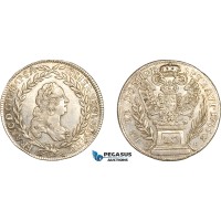 AL736, Austria, Franz I, 20 Kreuzer 1765 KB, Kremnitz Mint, Silver, AU