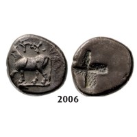 05.05.2013, Auction 2/ 2006. Ancient Greek,Thrace, Byzantion, Half­-Siglos, Silver (2.43g)