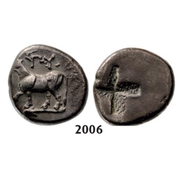 05.05.2013, Auction 2/ 2006. Ancient Greek,Thrace, Byzantion, Half­-Siglos, Silver (2.43g)