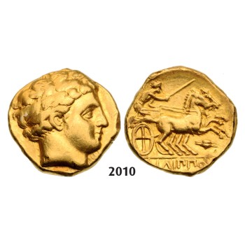 05.05.2013, Auction 2/ 2010. Ancient Greek, Macedonia – Macedonian Kingdom, Philip II, 359-­336 BC, Stater (Struck 336­328 BC) Amphipolis, GOLD (8.55g)