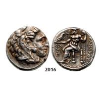 05.05.2013, Auction 2/ 2016. Ancient Greek, Macedonia – Macedonian Kingdom, Tetradrachm (Struck 336-­323 BC) Amphipolis, Silver (17.08g)