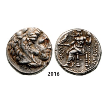 05.05.2013, Auction 2/ 2016. Ancient Greek, Macedonia – Macedonian Kingdom, Tetradrachm (Struck 336-­323 BC) Amphipolis, Silver (17.08g)