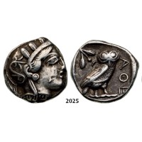05.05.2013, Auction 2/2025. Ancient Greek, Attica, Athens, Tetradrachm (Struck 430 BC) Silver (17.22g)