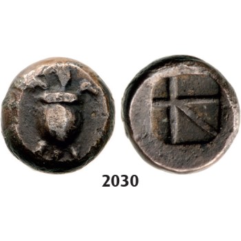 05.05.2013, Auction 2/2030. Ancient Greek, Aegean Islands, Diobol (Struck 480­-457 BC) Silver (1.73g)