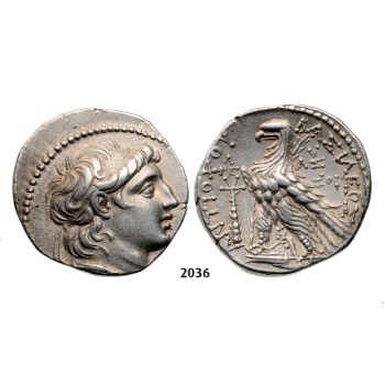 05.05.2013, Auction 2/2036. Ancient Greek, Seleukid Kings Of Syria, Antiochos VII Eurgetes (Sidetes) 138­-129 BC, Tetradrachm (Struck 136 AD) Tyre, Silver (14.23g)