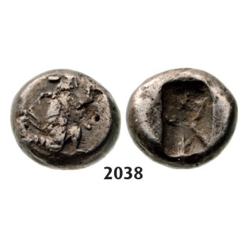 05.05.2013, Auction 2/ 2038. Ancient Greek, Persia, Achaemedin Kingdom, Xerxes II, 420-­375 BC , Quarter Siglos, Silver (1.24g)