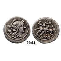 05.05.2013, Auction 2/2044. Roman Republic, Anonymous (211-­210 BC) Quinarius, Apulia, Silver (1.03g)