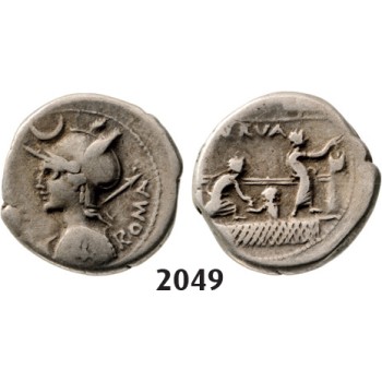 05.05.2013, Auction 2/2049. Roman Republic, P. Licinius Nerva (113-­112 BC) Denarius, Rome, Silver (3.81g)