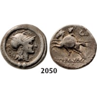 05.05.2013, Auction 2/2050. Roman Republic, M. Manlius Torquatus (113­-112 BC) Denarius, Rome, Silver (3.91g)