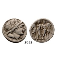 05.05.2013, Auction 2/ 2052. Roman Republic, L. Memmius (109-­108 BC) Denarius, Rome, Silver (3.77g)