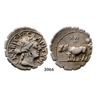 05.05.2013, Auction 2/2066. Roman Republic, C. Marius C.f. Capito (81 BC) Denarius, Silver (3.82g)