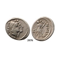 05.05.2013, Auction 2/2076. Roman Republic, Mn. Cordius Rufus (46 BC) Denarius, Rome, Silver (4.12g)