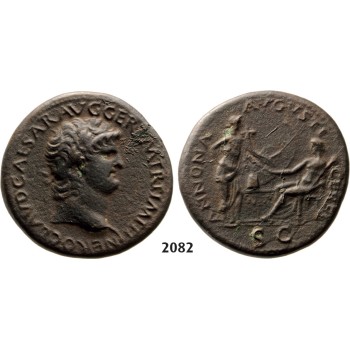 05.05.2013, Auction 2/ 2082. Roman Empire, Nero, 54-­68 AD, Æ Sestertius (Struck 64 AD) Rome, Bronze (24.08g)