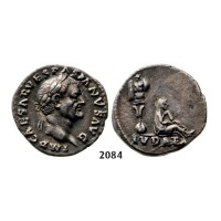 05.05.2013, Auction 2/2084. Roman Empire, Vespasian, 69-­79 AD, Denarius (Struck 69­71 AD) Rome, Silver (2.51g)