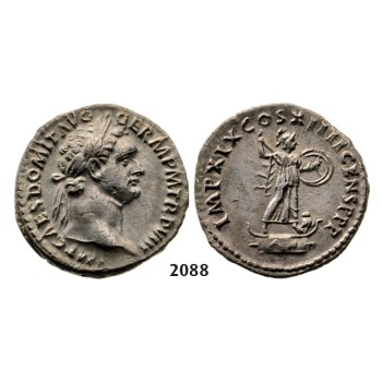 05.05.2013, Auction 2/2088. Roman Empire, Domitian, 81­-96 AD, Denarius (Struck 95 AD) Rome, Silver (3.28g)