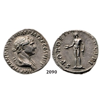 05.05.2013, Auction 2/2090. Roman Empire, Trajan, 103-­111 AD, Denarius (Struck 103­-111 AD) Rome, Silver (3.42g)