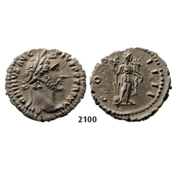 05.05.2013, Auction 2/2100. Roman Empire, Antoninus Pius, 138-­161 AD, Denarius (Struck 154­-155 AD) Rome, Silver (3.02g)