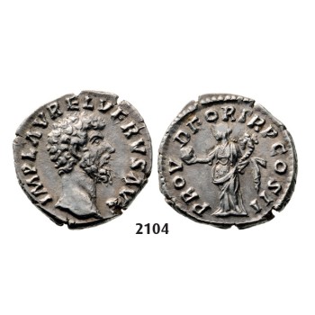 05.05.2013, Auction 2/2104. Roman Empire, Lucius Verus, 161­-169 AD, Denarius (Struck 163 AD) Rome, Silver (3.17g)