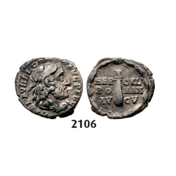 05.05.2013, Auction 2/2106. Roman Empire, Commodus, 177-­192 AD, Denarius (Struck 192 AD) Rome, Silver (2.52g)