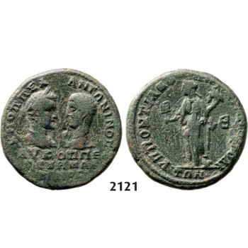 05.05.2013, Auction 2/2121. Roman Empire, Provincial Coinage, Macrinus & Diadumenian, 217­-218, Pentonkia ,Markianopolis (Thrace) Bronze (13,20g)