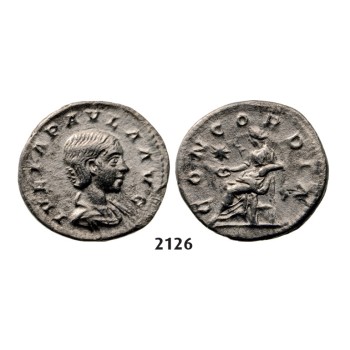 05.05.2013, Auction 2/ 2126. Roman Empire, Julia Paula, wife of Elagabal, 218­-222 AD, Denarius (Struck 219-­220 AD) Rome, Silver (2.82g)