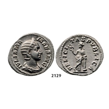 05.05.2013, Auction 2/2129. Roman Empire, Julia Mamaea, 222-­235 AD, Denarius (Struck 222 AD) Rome, Silver (3.16g)
