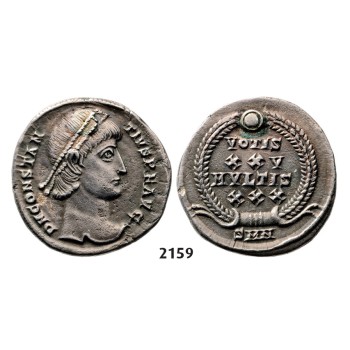 05.05.2013, Auction 2/2159. Roman Empire, Constantine II as Caesar, 337-­361 AD, Siliqua (Struck 340­-351 AD) Nicomedia, Silver (3.46g)