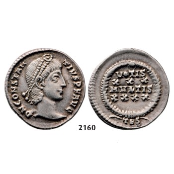 05.05.2013, Auction 2/2160. Roman Empire, Constantine II as Caesar, 337-­361 AD, Siliqua (Struck 355­-361 AD) Thessalonica, Silver (3.27g)