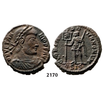 05.05.2013, Auction 2/2170. Roman Empire, Vetranio, 350 AD, Æ Centenionalis, Bronze or Billon (2.42g)
