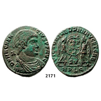 05.05.2013, Auction 2/2171. Roman Empire, Magnentius, 350-­353 AD, Æ Centenionalis, Lugdunum, Bronze (5.09g)