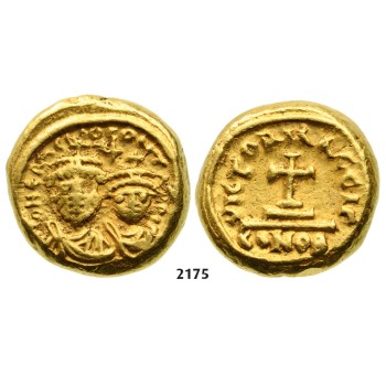 05.05.2013, Auction 2/2175. Byzantine, Heraclius, 610-­641 AD, Solidus (Struck 626-­629) Constantinople, GOLD (4.43g)