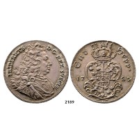 05.05.2013, Auction 2/2189. Sweden, Fredrik I, 1720-­1751, ½ Riksdaler (Krell) 1723, Stockholm, Silver