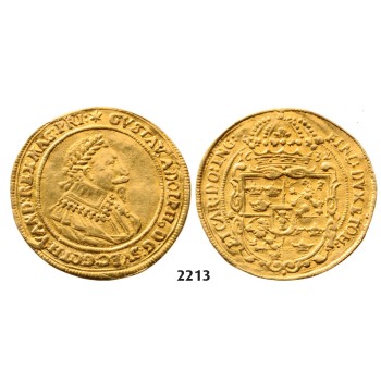 05.05.2013, Auction 2/2213. Sweden, Possession Coins, Nürnberg, Gustav II Adolf, 1632, Dukat 1632, Nürnberg, GOLD