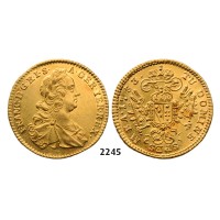 05.05.2013, Auction 2/2245. Austria, Franz of Lothringen, housebound of Maria Theresia, 1746­-1765, Ducat 1753­-C/A, Karlsburg, GOLD