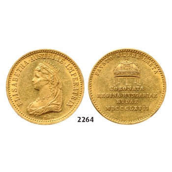 05.05.2013, Auction 2/2264. Austria, Franz Joseph I, 1848-­1916, Coronation Ducat 1867-­A, Vienna, GOLD