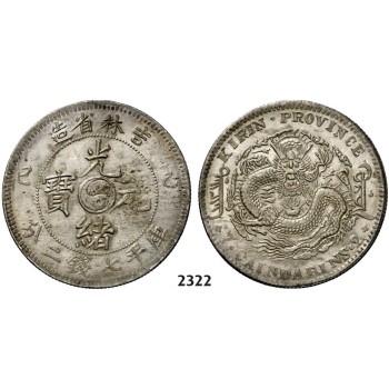 05.05.2013, Auction 2/2322. China, Kirin Province, 7 Mace 2 Candareens (Dollar) Cyclical year 2­6 (1905) Jilin Shi, Silver