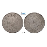 05.05.2013, Auction 2/2326. China, Sinkiang Province, Sar (Tael) Year 7 (1918) Urumchi, Silver, NGC XF40