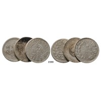 05.05.2013, Auction 2/2330. China, Lots, Silver lot, 3 coins!