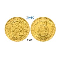 05.05.2013, Auction 2/ 2347. Czechoslovakia, Dukat 1925, GOLD, NGC MS64