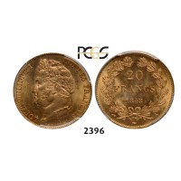 05.05.2013, Auction 2/2396. France, Louis Philippe, 1830-­1848, 20 Francs 1848-­A, Paris, GOLD, PCGS MS63