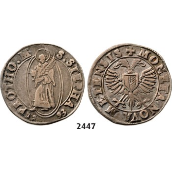 05.05.2013, Auction 2/2447. France, Metz, City, Teston 1593, St. Etienne, Silver